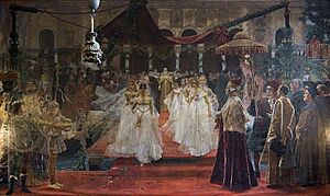 José Villegas Cordero - El triunfo de la Dogaresa Fóscari