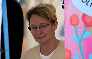 Kadri Hinrikus 2021. aasta Kirjandustänava festivalil