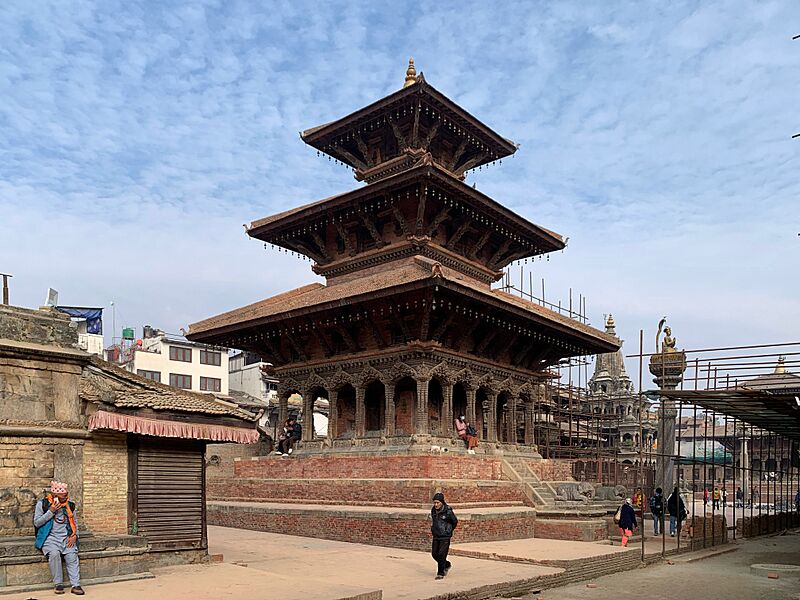 Lalitpur Durbar Square Temple 2023