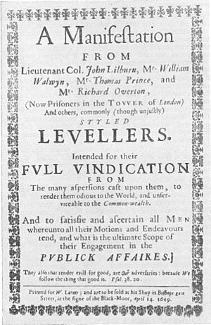 Levellers' Manifest