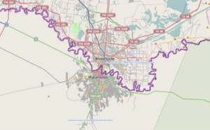 Primary urban area of Matamoros–Brownsville