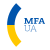 Logo of the Ministry of Foreign Affairs of Ukraine with abbreviation in English.svg