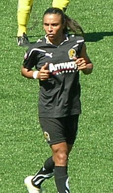 Marta at 2010 WPS Championship 5