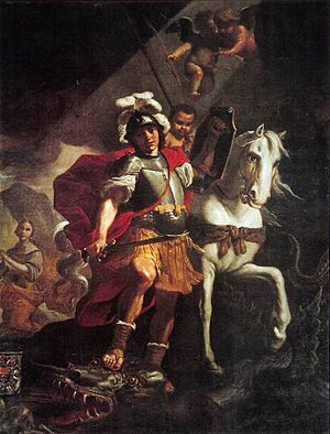 Mattia Preti - St. George Victorious over the Dragon - WGA18398