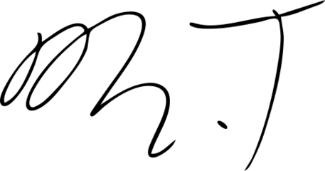 Mr. T signature