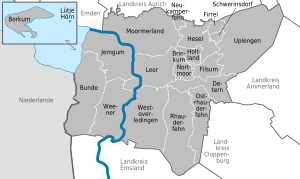 Municipalities in LER