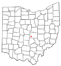 Location of Beechwood Trails, Ohio