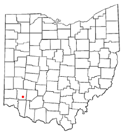 Location of Morrow, Ohio