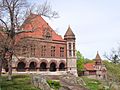 Oakes Ames Memorial Hall and Ames Free Library (North Easton, MA)