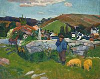 Paul Gauguin 018 (The Swineherd)