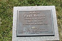 Paul Revere marker, Boston Harbor IMG 2812