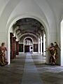 Plasy, Czech town - monastery, large hall