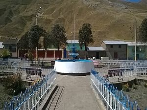 The main square of Pachapaqui