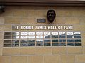 Robbie James Wall of Fame