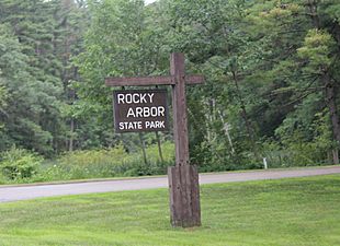 Rocky Arbor State Park Wisconsin