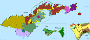 Samoa geologic map