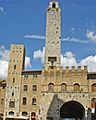 San Gimignano Piazza Duomo Tower