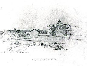 San Juan Capistrano 1850 by HMT Powell