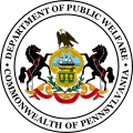 Seal of the Pennsylvania Department of Public Welfare