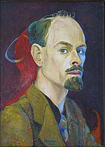 Self Portrait by Edwin G Lucas, 1948.JPG