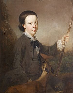 Sir Thomas Dyke Acland (1752–1794), 9th Bt, as a Boy