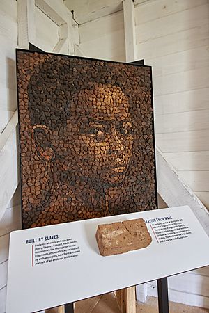 Slave Child Brick Molder Mosaic
