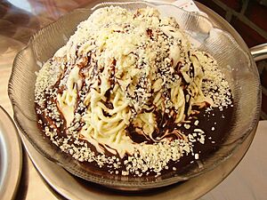Spaghettieis mit Schoksosse 2008 PD 2