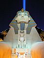 Sphinx at Luxor hotel