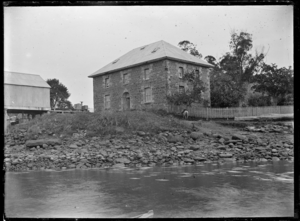 Stone store at Kerikeri. ATLIB 286682