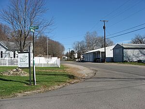 Streetside in White Cottage