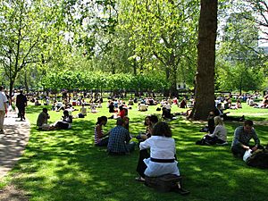 Summer Love of Russell Square
