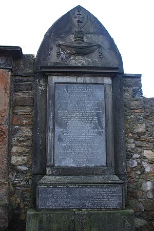 The grave of Adam Gib, Greyfriars Kirkyard