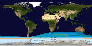 The shrinking Southern Ocean