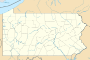 Location of the confluence of Stoney Creek and Delaware River