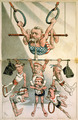 Ulysses S. Grant Trapeze Cartoon Keppler Puck 1880