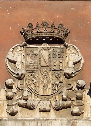 Valladolid palacio Fabio Nelli escudo lou