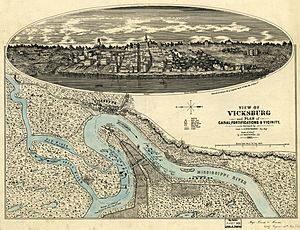 View of Vicksburg