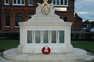 Walton War Memorial at dusk - geograph.org.uk - 57796