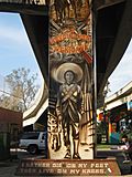 Mural of Emiliano Zapata at Chicano Park