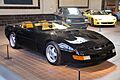 1991 Callaway Corvette Twin Turbo Speedster in Black, front right (Saratoga)