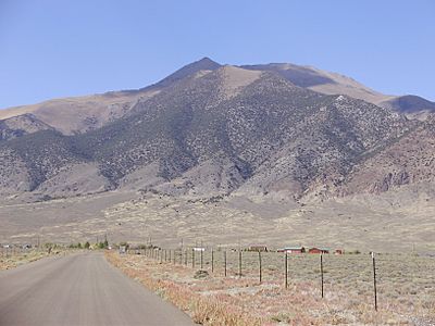 2014-10-08 12 56 31 View of Bunker Hill from Tahoe Road in Kingston, Nevada