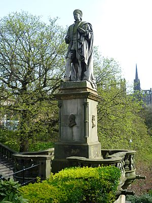 Allan Ramsay Statue, Edinburgh