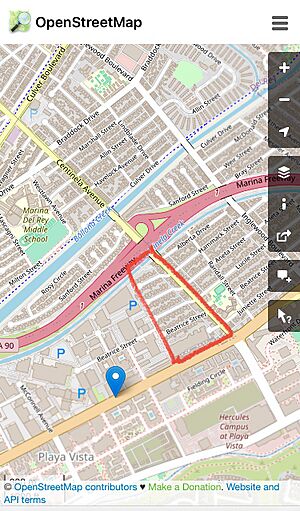 Alsace unincorporated neighborhood OpenStreets Map edit