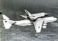 Antonov An-225 with Soviet space shuttle Buran on top