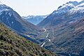 Arthur's Pass from Avalanche Peak track, Arthur's Pass National Park, New Zealand