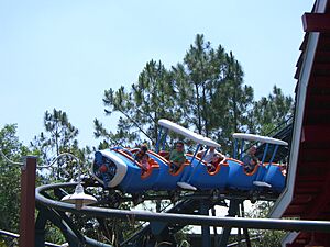 Barnstormer at Magic Kingdom - turn