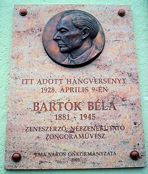 Bartok Bela Baja