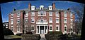 Bertram Hall, Radcliffe Quadrangle, 53 Shepard Street, Cambridge, MA - pano
