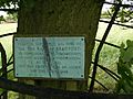 Boscobel - tercentenary plaque