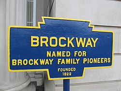 Official logo of Brockway, Pennsylvania